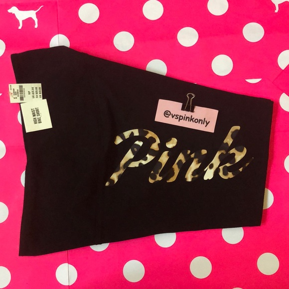 VSPINK HIGH WAIST BIKE SHORT / Size S - Picture 3 of 8